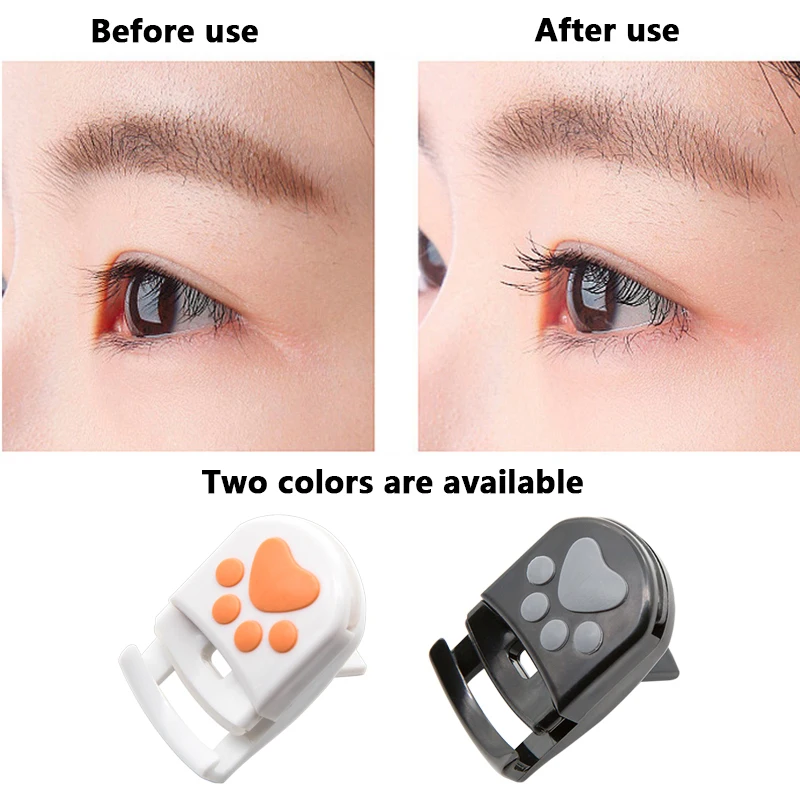 

New plastic mini portable Eyelash Curlers Eye Lashes Curling Clip False Eyelashes Cosmetic Beauty Makeup Tool Accessories TLSM