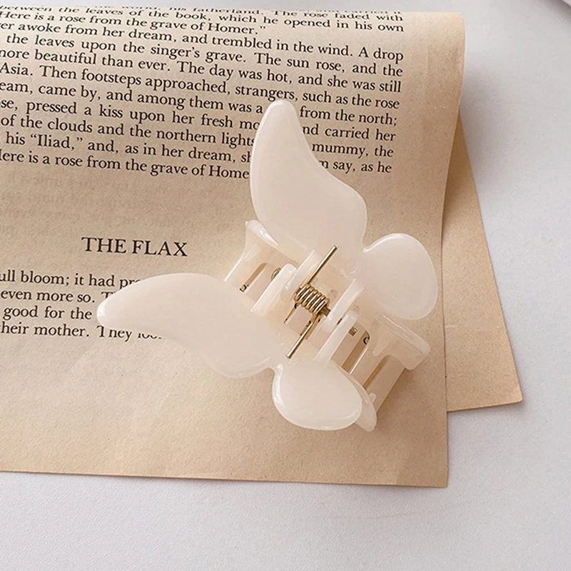 Хороший подарок на день матери заколка для волос с бабочкой поймать Grap сзади