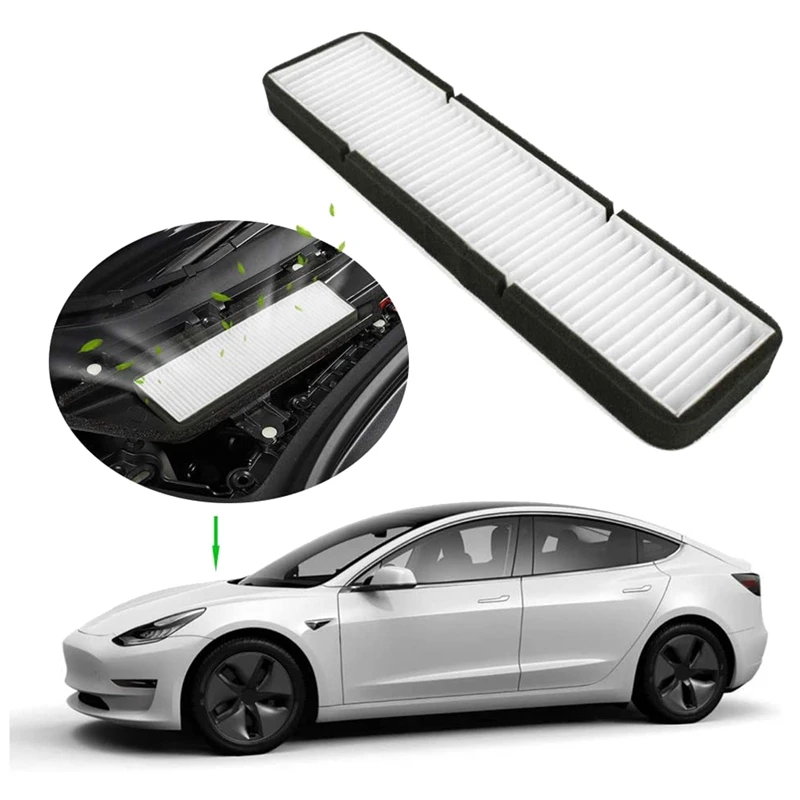 Автомобильный Воздухопроницаемый фильтр кондиционера для Tesla Model 3 | Автомобили и