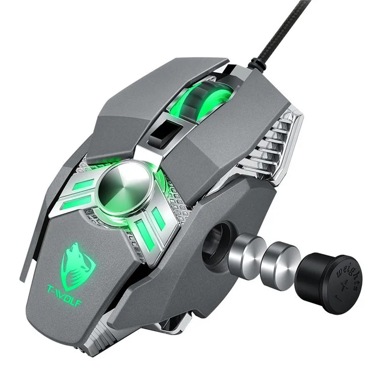 

Проводная игровая мышь для V10, 6400DPI, 7 кнопок