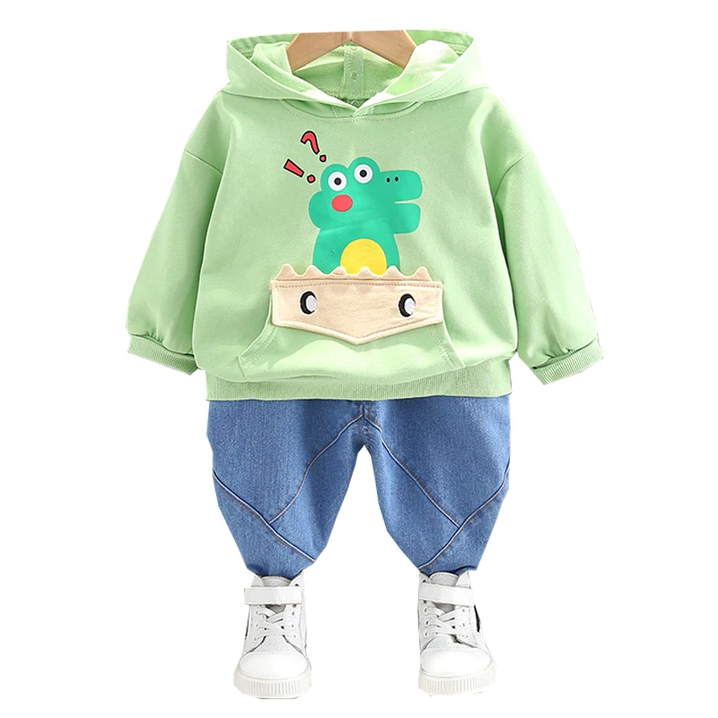

New Spring Autumn Baby Girls Clothes Children Boys Fashion Cotton Hoodies Pants 2Pcs/Sets Toddler Casual Costume Kids Tracksuits