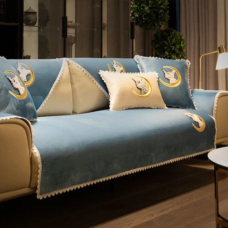 Роскошное покрывало для дивана чехлы с кисточками защитный чехол всесезонный