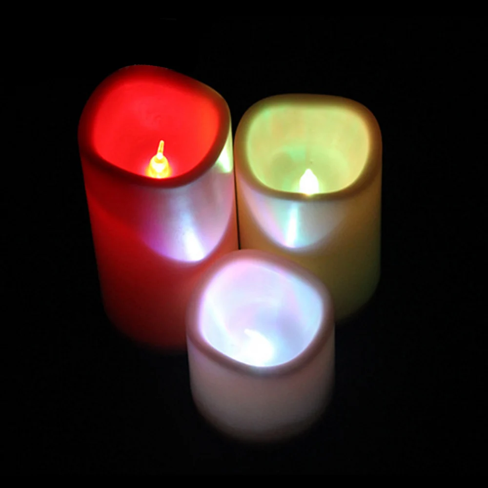 Светодиодный светильник для свечей ночник светодиодный с батарейным питанием