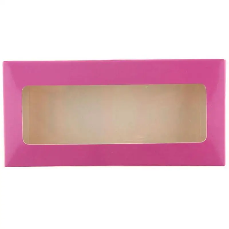 Оптовая продажа 50 шт. бумажная коробка для упаковки накладных ресниц коробки