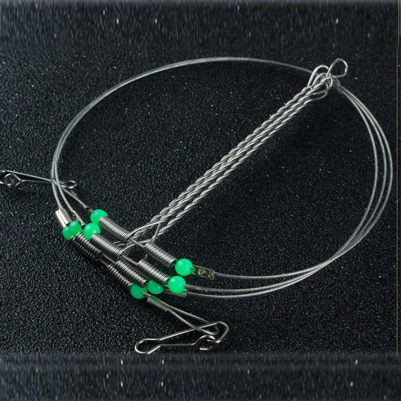 4 размера морская Поворотная струна рыболовный крючок практичная стальная