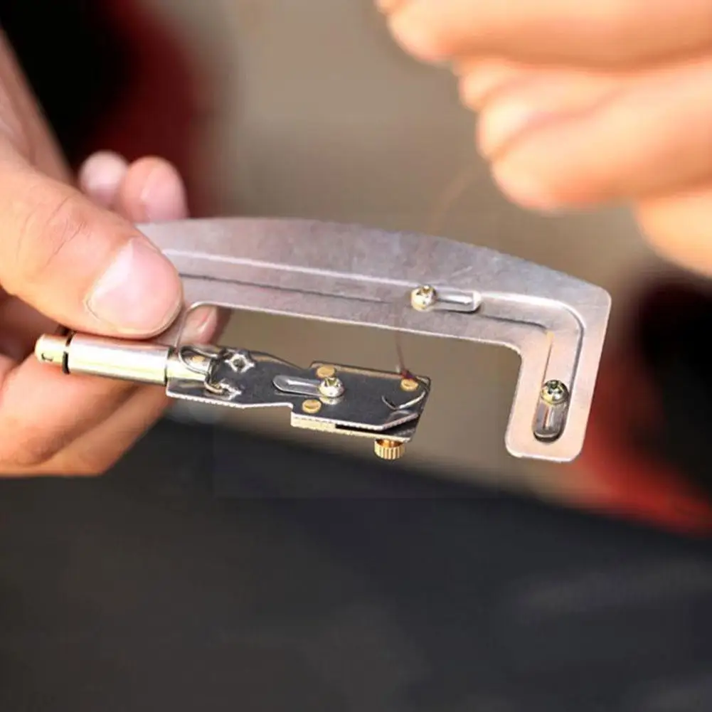 

Fishing Hooks Line Tier Machine Portable Steel Fish Tying Knotter Hook Accessories Fishing Line Binding K7O4