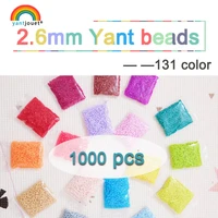 225colours 2 6mm yantjouet 1000pcs iron beads for kids hama beads fuse beads diy puzzles mini beads quality gift