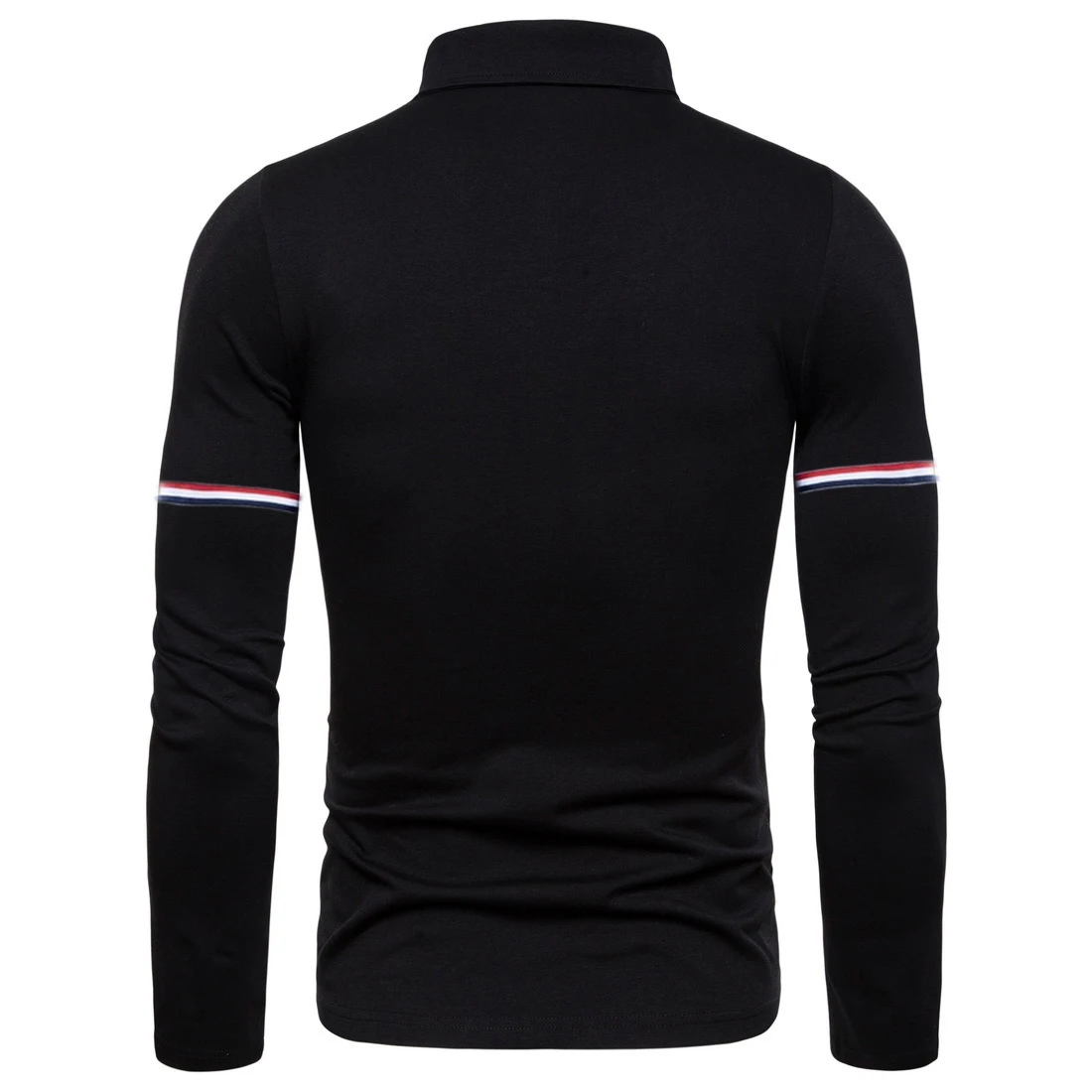 New fashion new men's long-sleeved casual polo shirt | Мужская одежда