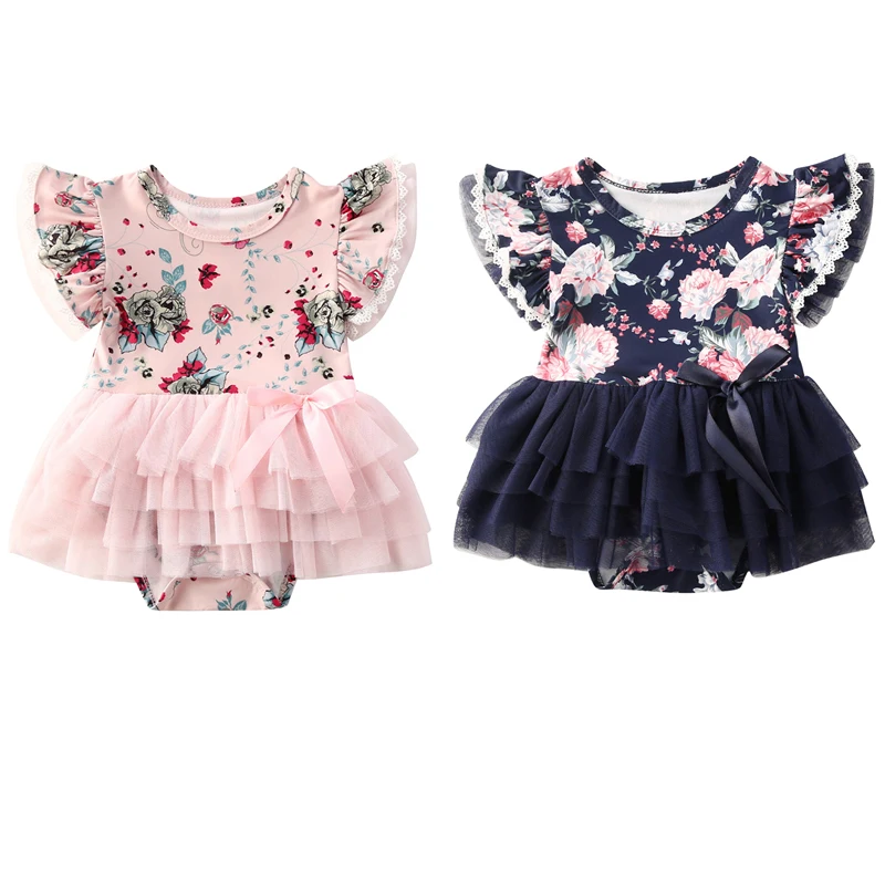 Новые летние милые комбинезоны для маленьких девочек и мальчиков 0-24 месяцев