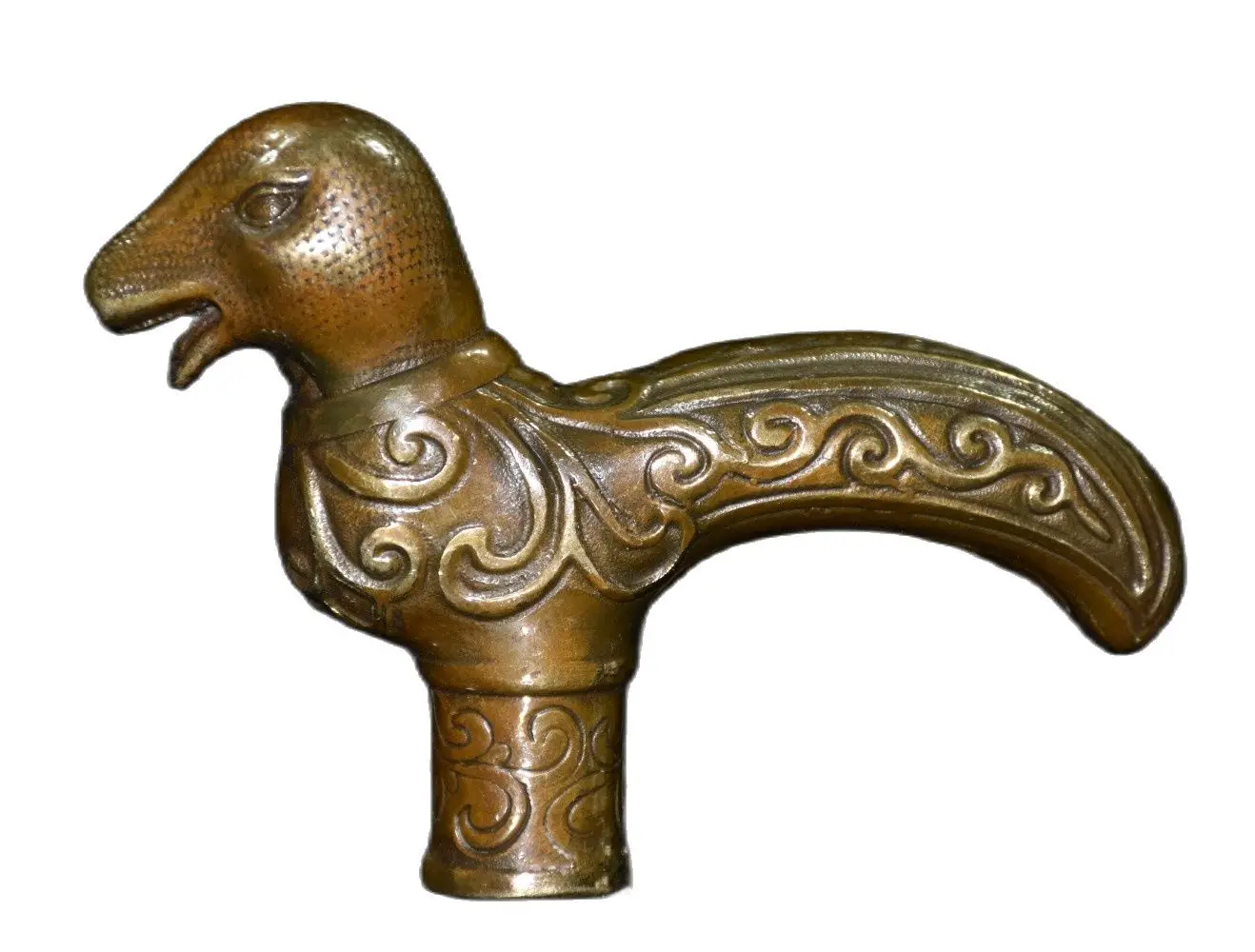 

Высота 10 см, длина 13 см, коллекционная бронзовая головка змеиной костяшки, высококачественные украшения для дома, рукоделие, головка тростн...