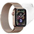 Гидрогелевая Защитная пленка для Apple Watch серии 7 41 мм 45 мм SE 6 4 5 40 мм 44 мм, Защита экрана для iWatch 3 2 1 38 мм 42 мм