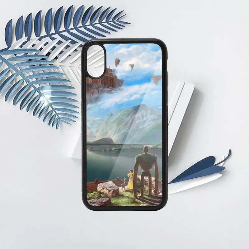 

Castle in the Sky Japan anime Phone Cases PC for iPhone 11 12 pro XS MAX 8 7 6 6S Plus X 5S SE 2020 XR