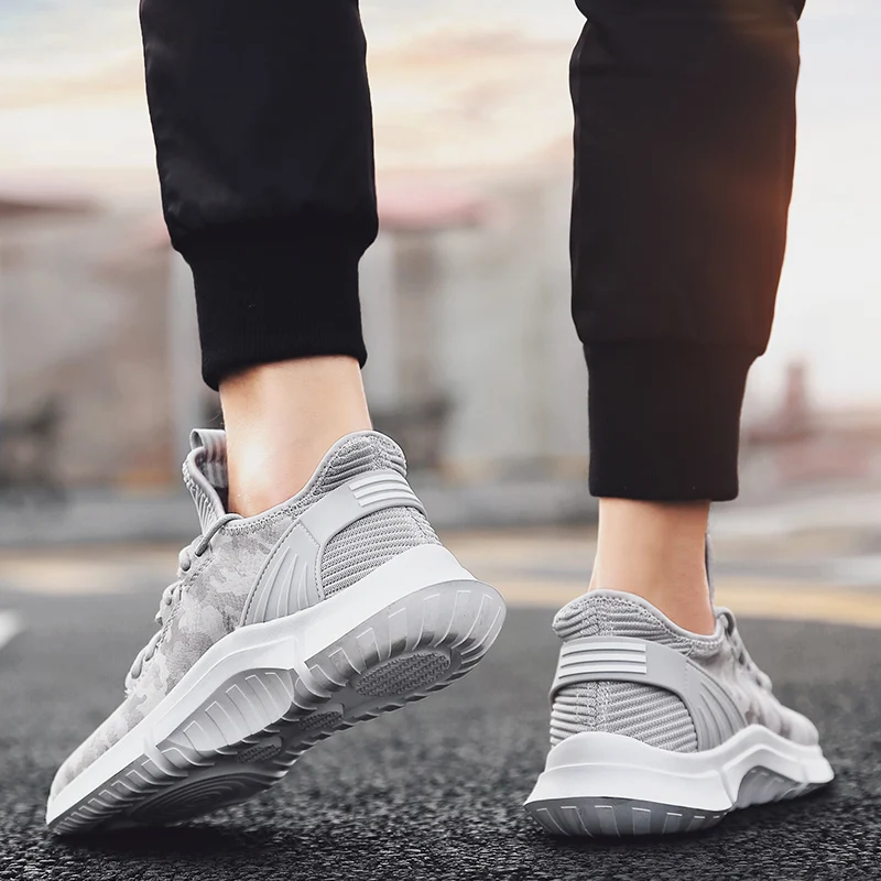 Новинка Осень зима 2019 модные повседневные дышащие кожаные увеличенные мужские