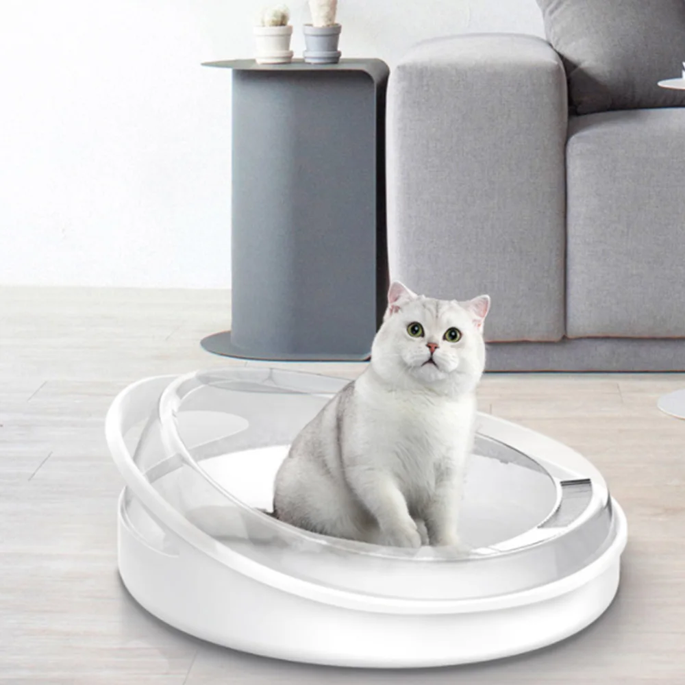 Поднос для кошачьего туалета Fe25 поднос кошек и собак с защитой от брызг|Лотки