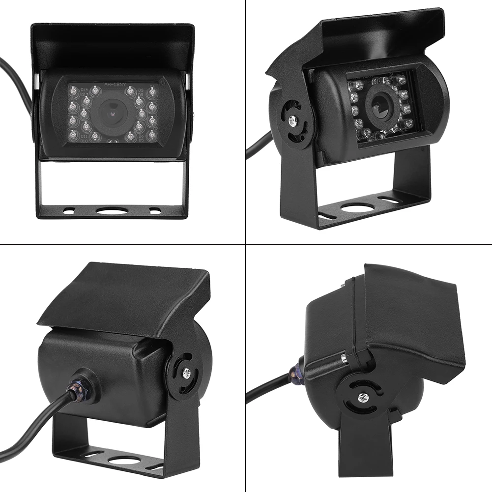 

100% Brand New And High Quality 18LED 24V Bus Truck 120°Angle Aluminum Reverse Backup Camera Night Vision Function Waterproof