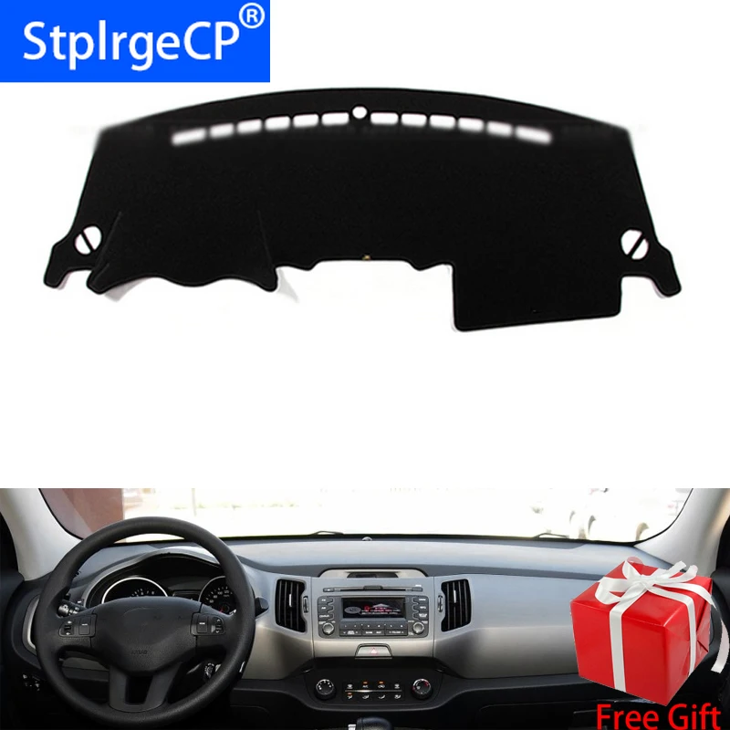 Для Kia sportage R 2011 2012 2013 2014 2015 2016 стайлинга автомобилей тире коврики наклейка на
