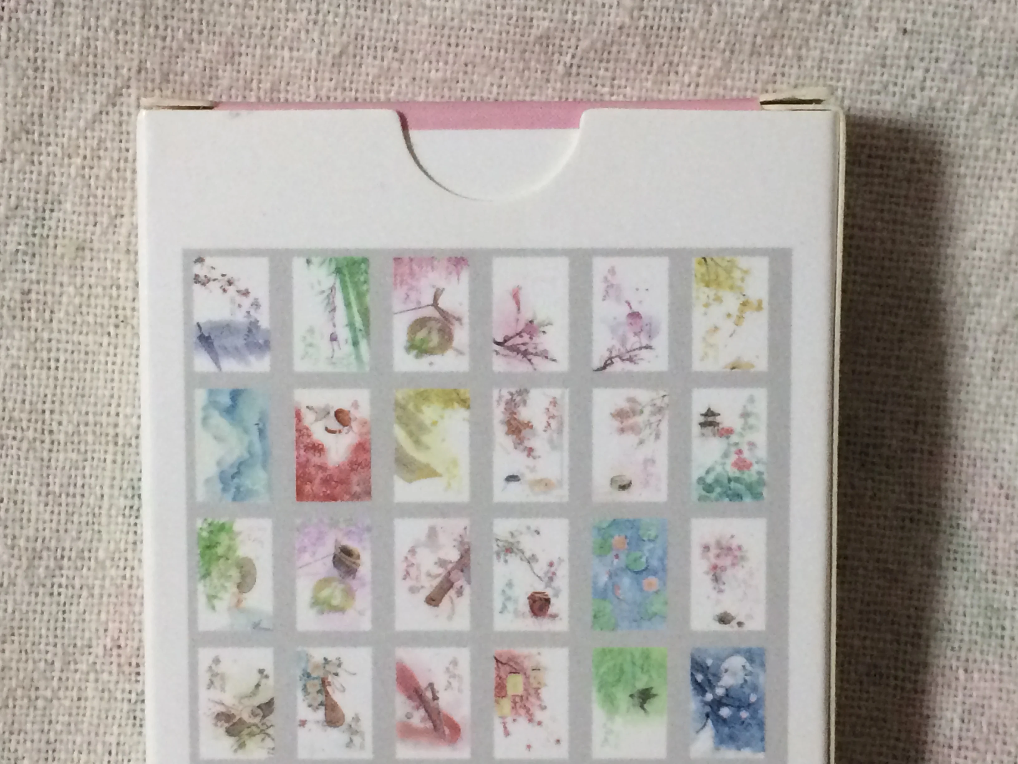 

52mmx80mm song flower paper lomo card(1pack=28pieces)