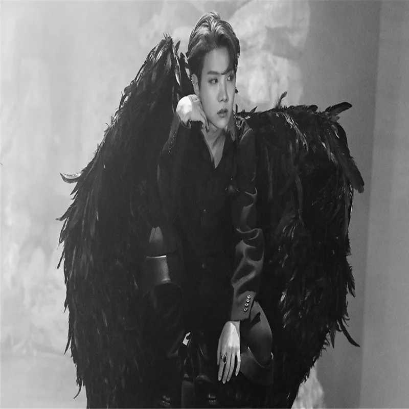 8 шт./компл. Kpop Bangtan Boys карта души 7 постер темная версия Фотокарта концепция фото