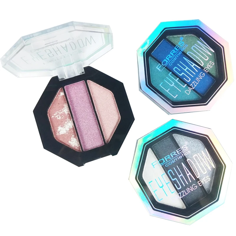 4 цвета холодный тон Палетка хайлайтеров красивые Румяна Пудра длительный