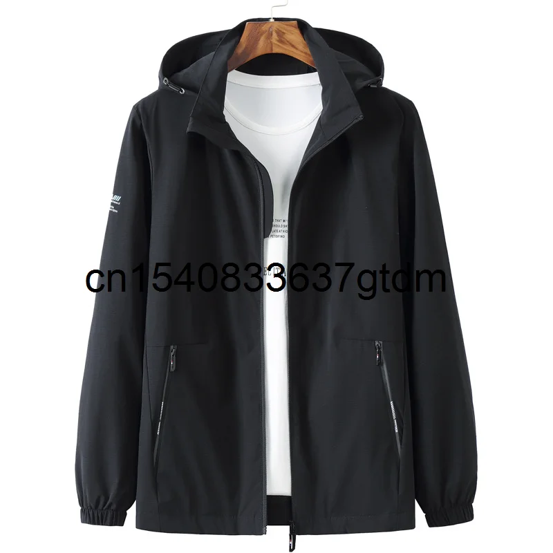 

Осень 2021 Новая мужская полнит размера плюс куртка с капюшоном мужская спортивная одежда спортивные Повседневный пиджак