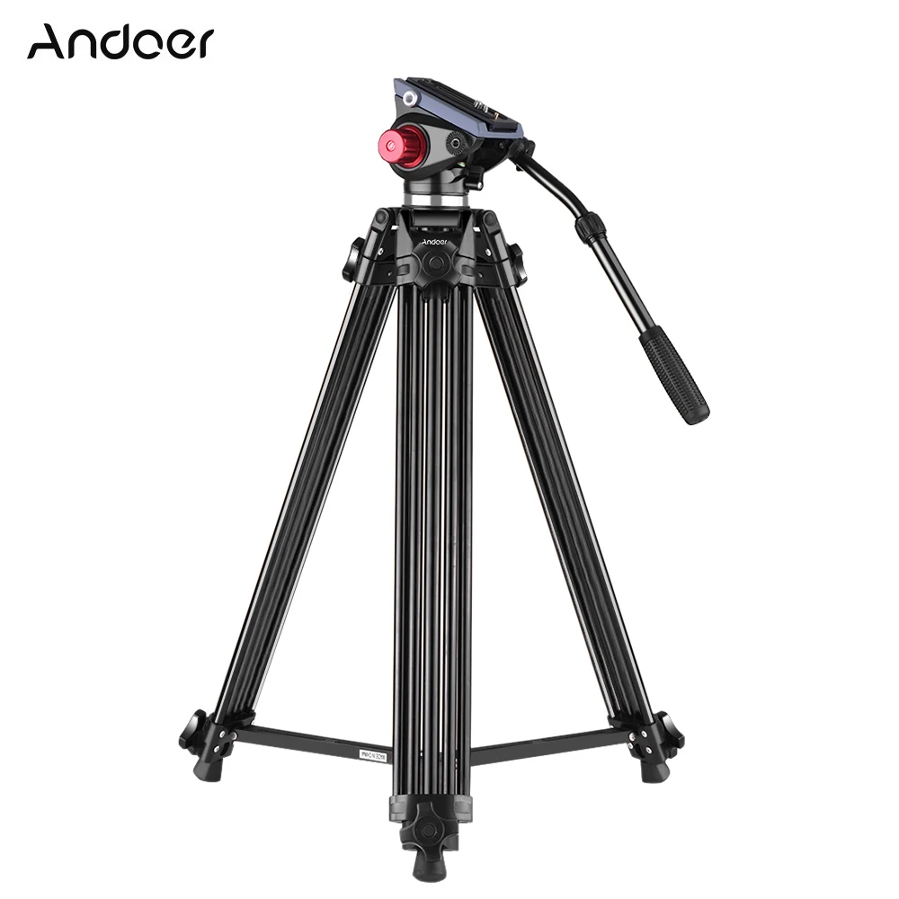 Профессиональный штатив Andoer для камеры из алюминиевого сплава панорамная