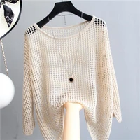 cheap wholesale 2021 spring summer autumn new fashion casual warm nice women sweater woman female ol knit sweaters vy139