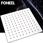 Квадратная насадка для душа FOHEEL 121086 дюймов, полированная хромированная насадка для душа из нержавеющей стали, s