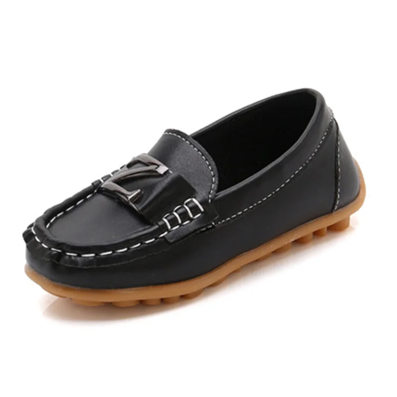 

Children's Flats Boy Casual Shoes Summer Kids Shoes for Spring PU Leather Casual Sports shoes Comfortable Kids Flats