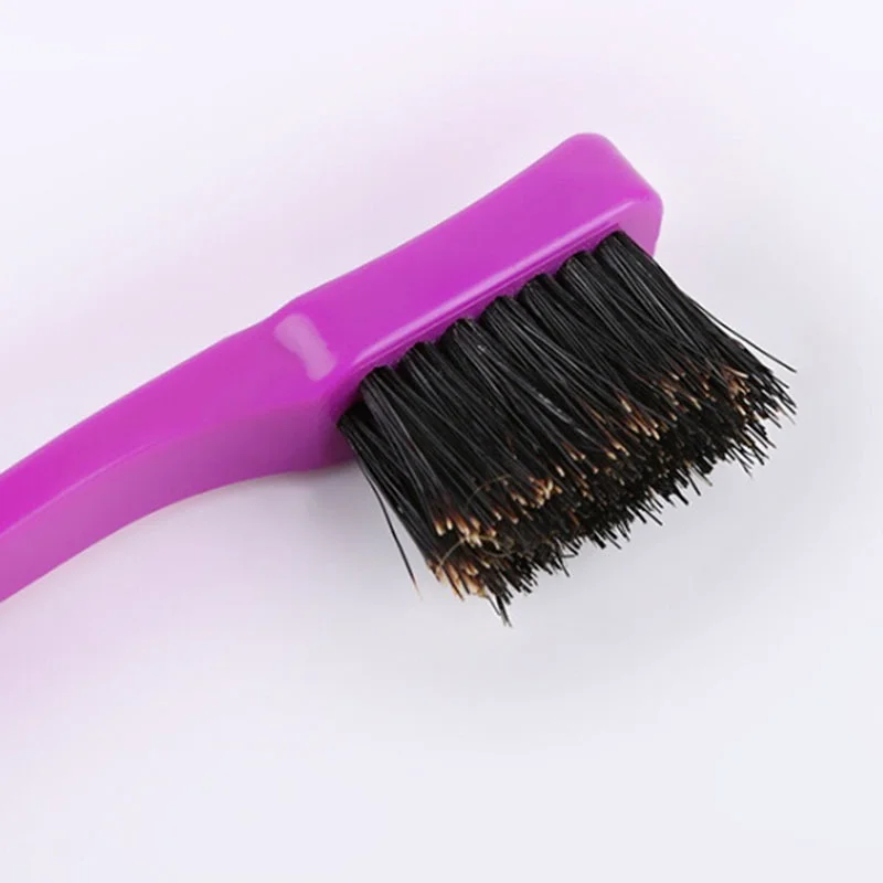 

2PCS Beauty Double Side Edge Hair Comb Control Hair Brush for Hair Styling Salon Professional Accessories Hair Tool Random Color