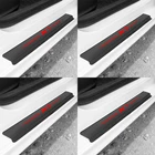 Автомобильный Стайлинг, 4 шт., наклейка из углеродного волокна на дверь автомобиля, накладка на дверь, наклейка для BMW X1 X2 X3 X4 X5 X6 X7, автомобильные аксессуары