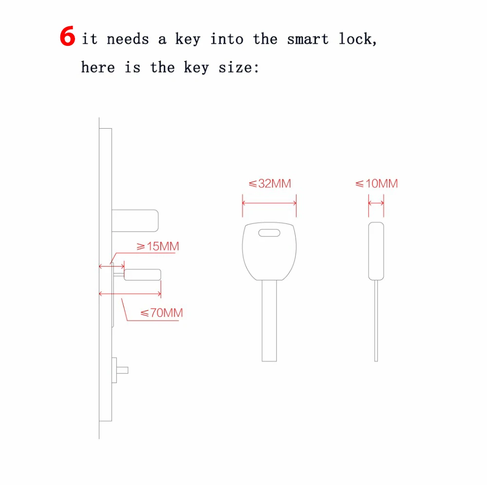 Xiaomi обновленная версия Sherlock Smart Stick Lock S Защита Безопасности Bluetooth беспроводной замок приложение умный пульт дистанционного управления