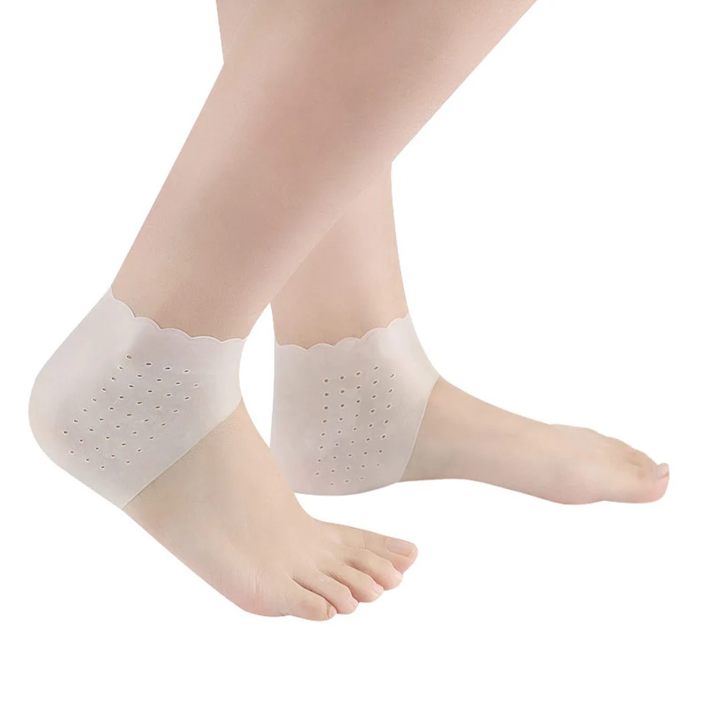 1 пара гелевых подушечек для пятки защита ног носки с рукавами увлажняющие