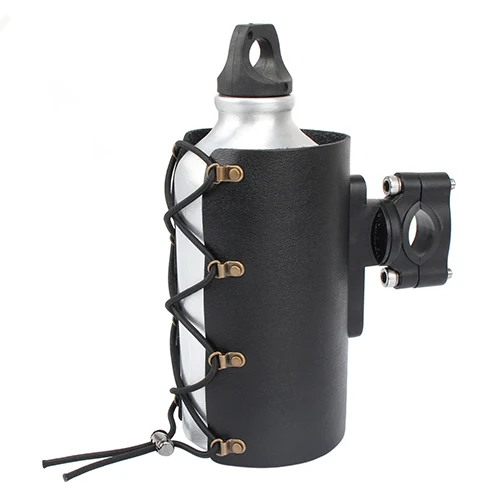 

Кожаный держатель для чашки на руль 22 мм 28 мм, держатели для напитков, бутылка с водой, зажим для кофе, подставка, автомобильный Стайлинг, велосипед, уличный мотоцикл