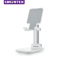 LokFo Universal Desktop Mobile Phone Holder Stand for IPhone IPad Adjustable Tablet Foldable Table Cell Phone Desk Stand Holder