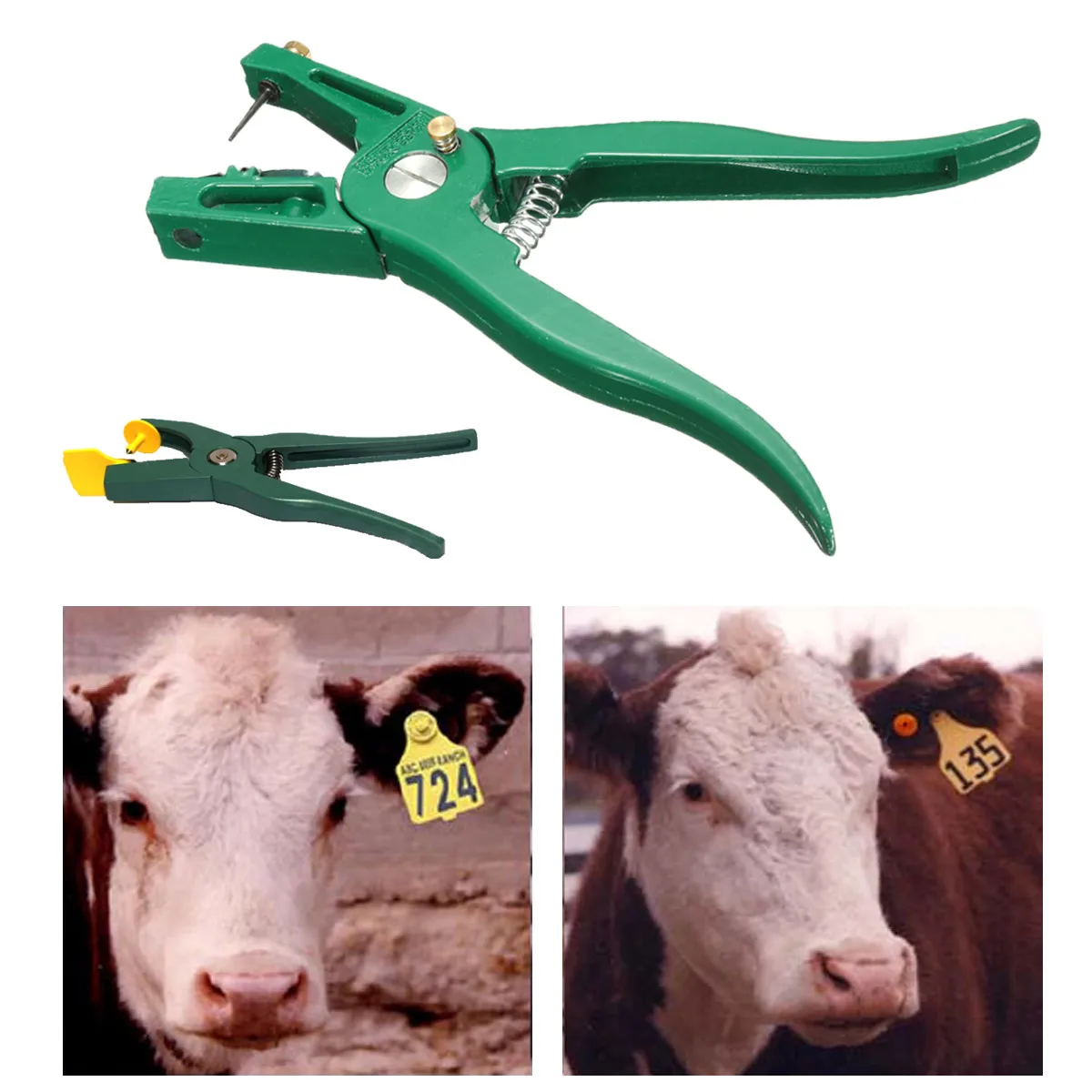 

Ear Tag Pliers Livestock Animal Sheep Marker Applicator Ear Tags For Goat Identification Kit Cow Cattle Tagger Plier