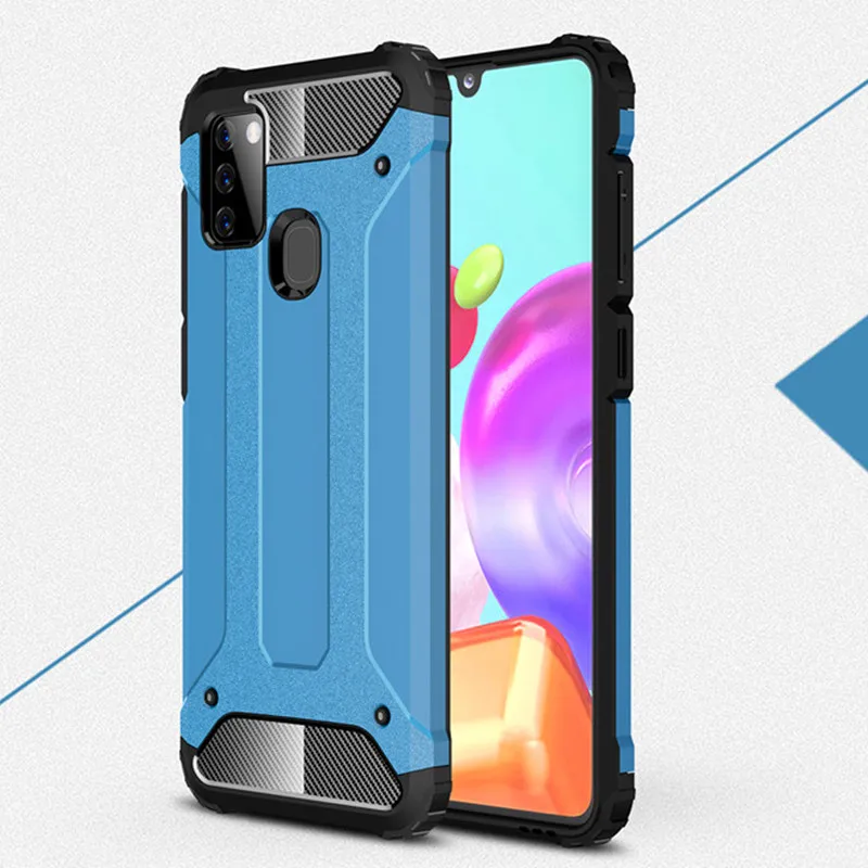 Чехол для Samsung Galaxy A21S 2020 роскошный противоударный чехол A217F A21 A 21 S 6 53 &quot Гибридный