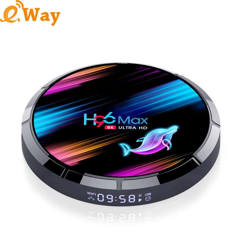 H96 MAX X3 Android 9 0 1000M Smart TV Box 4 Гб 128 64 2 4G & 5G Wifi BT медиаплеер Andriod