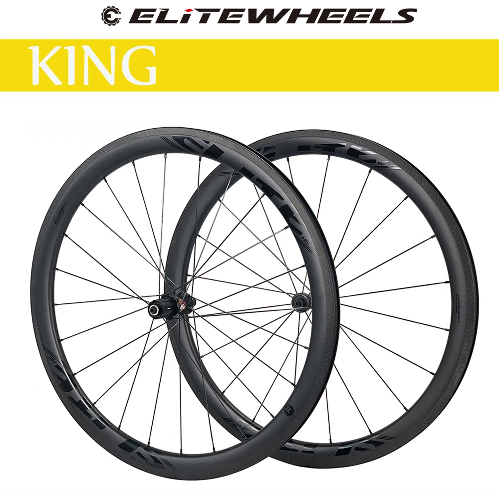 ELITEWHEELS KING DT 240 шоссейные Углеродные колеса 30 35 38 40 47 45 50 55 60 82 88 трубчатые доводы