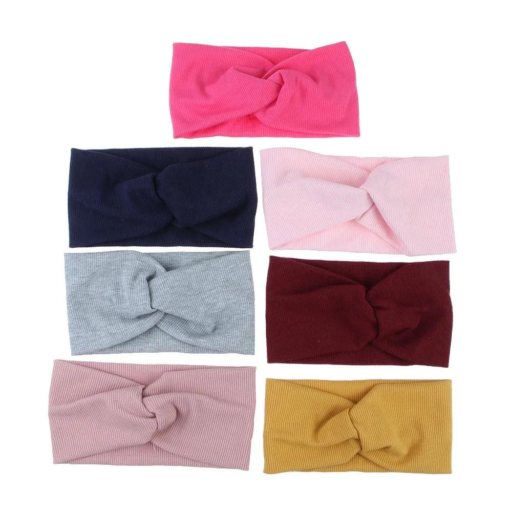 

Fashion Twisted Knotted Soft Hair Accessories Headband Women Hair Bands