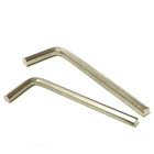 Шестигранный ключ 1,5 мм 100 шт.лот, инструменты для шестигранных ключей с никелевым покрытием, Отвертка с торцевой крышкой, китайский производитель крепежных элементов, H001