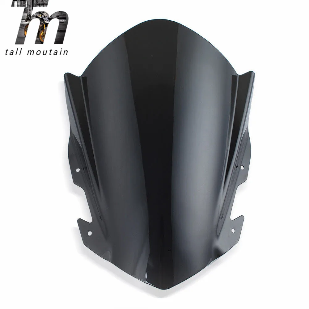 

RC125 RC200 RC390 Motorcycle Double Bubble Windscreen Windshield For KTM RC 390 200 125 2014 2015 2016 2017 2018 2019 2020 Smoke
