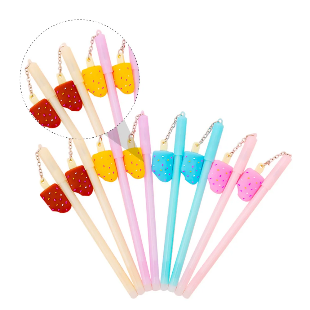 

1 Set of 8PCS Adorable Pendant Pens Creative Writing Pen for Students