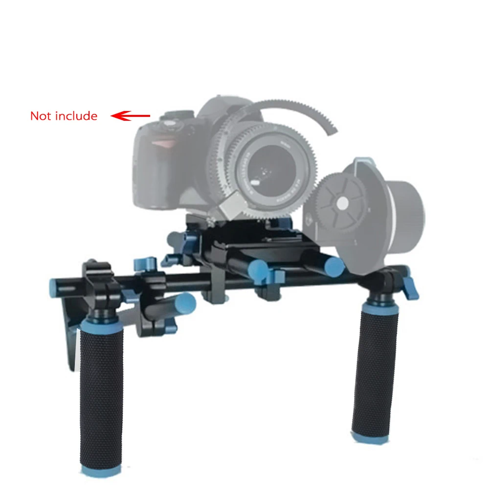 Кронштейн для видеокамеры commlite V1 с двойными ручками из алюминиевого