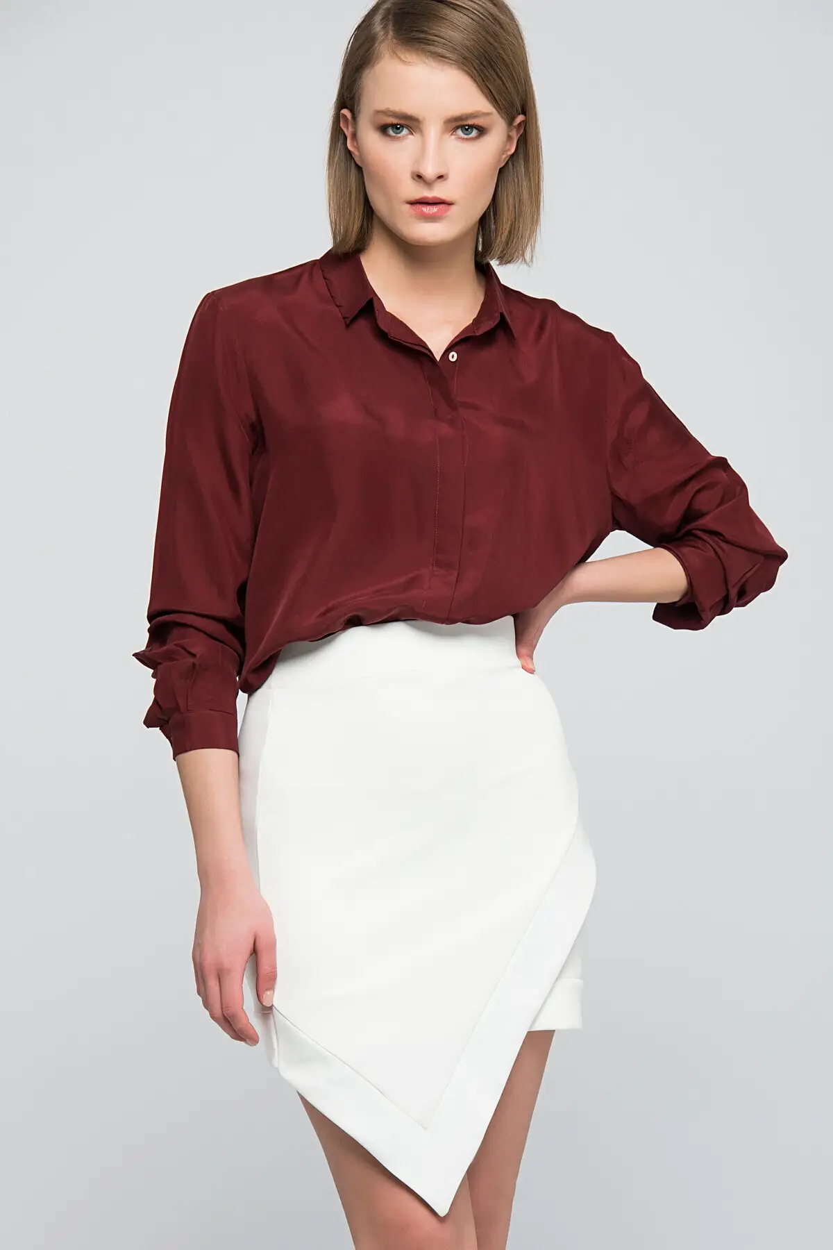 

Женская юбка-конверт | Юбка модных цветов