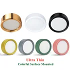 Потолочный светильник, Домашний Светильник, цветной светодиодный потолочный светильник, светодиодные светильники для гостиной, точечный светодиодный светильник 3 Вт, 5 Вт, 7 Вт, 220 В переменного тока