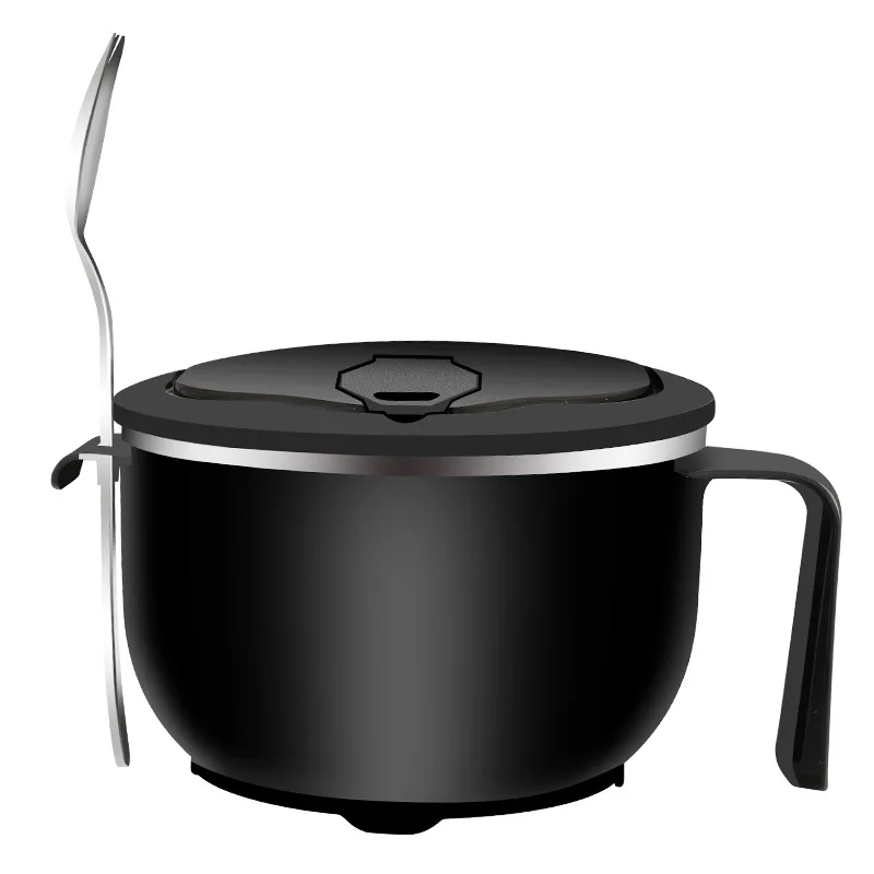 Большая емкость 304 миска для лапши быстрого приготовления из нержавеющей стали