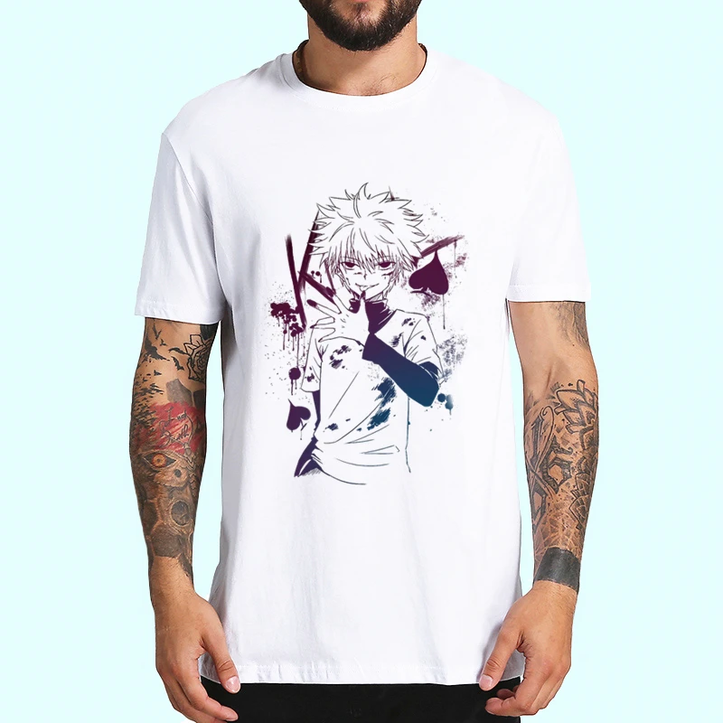 Мужская и женская футболка Hunter X GON FREECSS дизайнерская новая аниме Kurapika модные