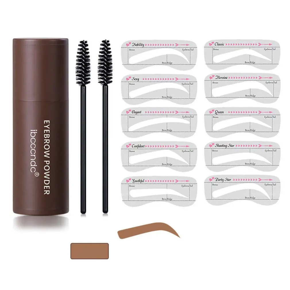 

Eyebrow Pencil Styling Set Waterproof Eyebrow Seal Make-up Hairline Trimming Stick With Eyebrow Brush Eyebrow Card