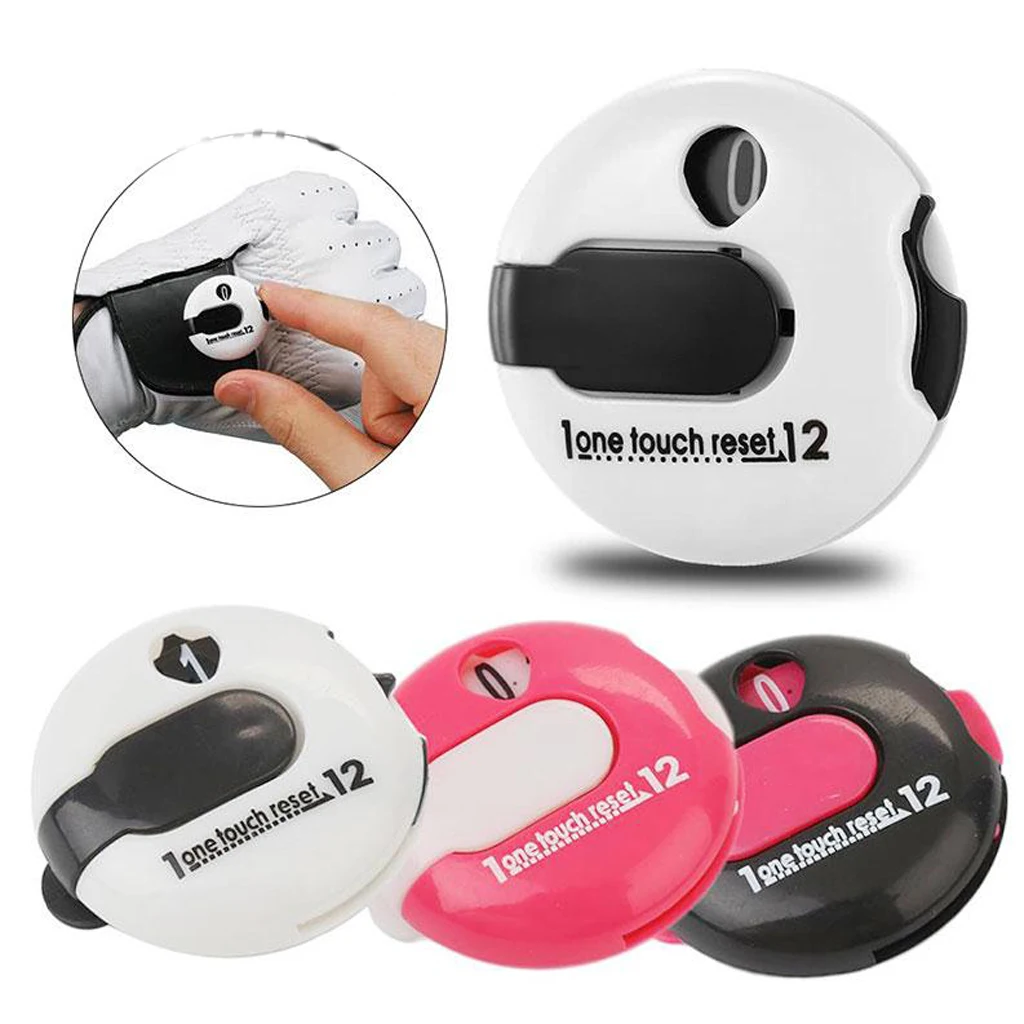 

3x Mini Golf Stroke Counter Score Scoring Scorekeeper Attach to Glove Gift
