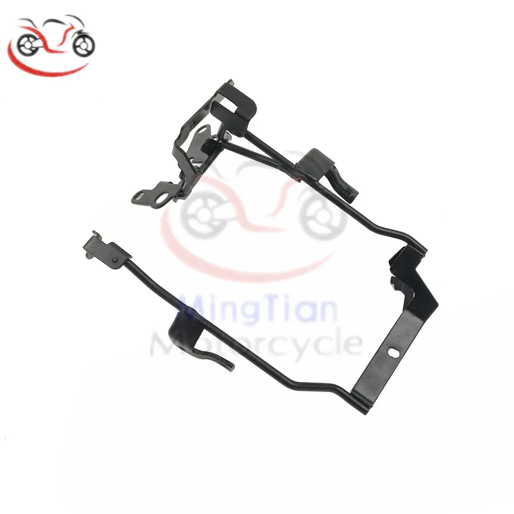 Фото Для Yamaha FZ6-N FZ6N 2004 2005 2006 FZ 6N кронштейн для фары мотоцикла измеритель кронштейна верхней боковой передней верхней части обтекателя №3